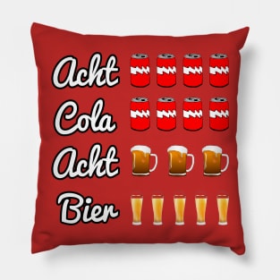 Acht Cola Acht Bier Pillow