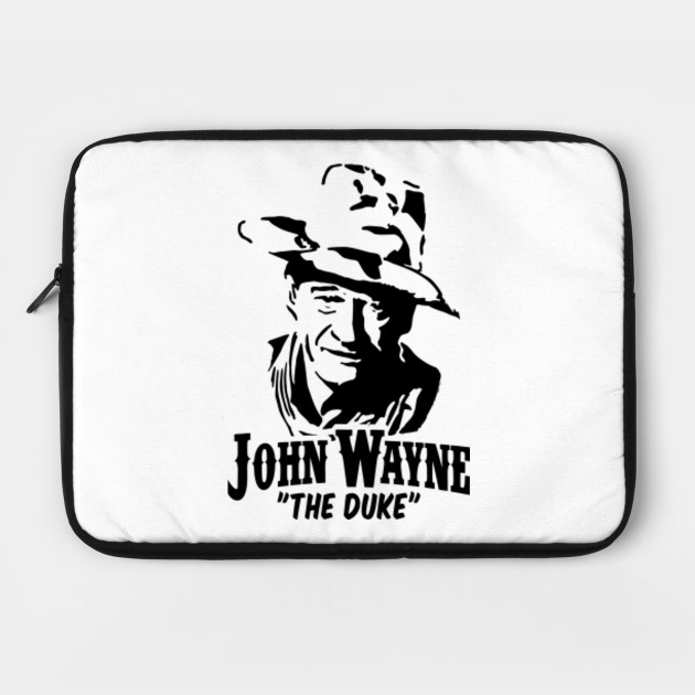 John Wayne The Duke John Wayne Laptop Case Teepublic