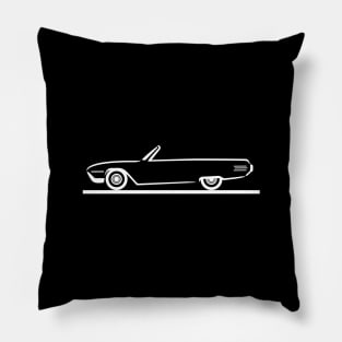 1961 Ford Thunderbird Convertible Pillow