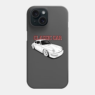 Classic Cars black and white Phone Case