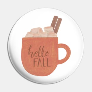 Hello Fall Pin