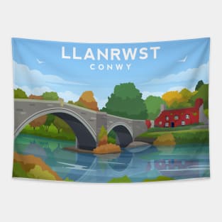 Llanrwst - Conwy, North Wales Tapestry