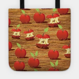 Juicy Red Apples Tote