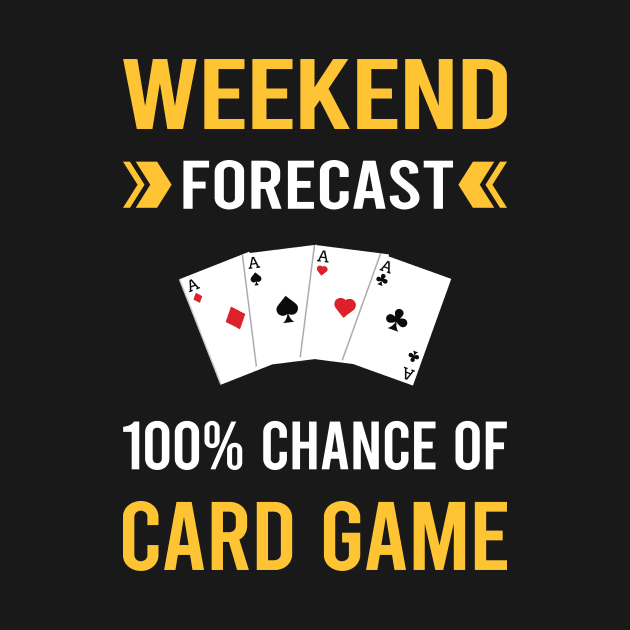 Weekend Forecast Card Game Games Cards by Good Day