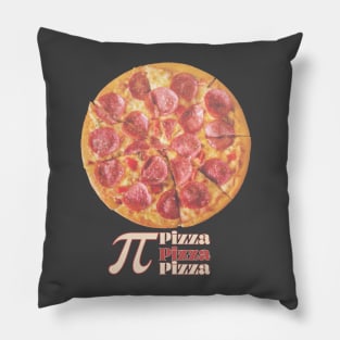 Pizza Pi Pepperoni with Pi and Pizza Pizza Pizza Pillow