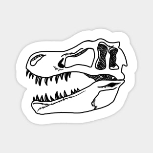 T-Rex Skull Magnet