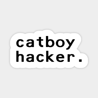catboy hacker - Black Magnet