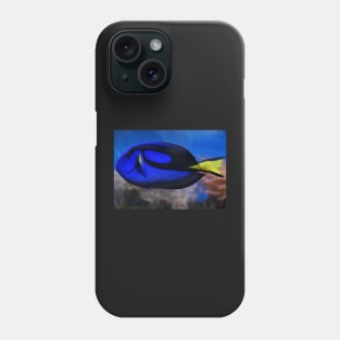 REEF FISH IN ALL IT'S GLORY IN THE BLUE OCEAN DESIGN Phone Case