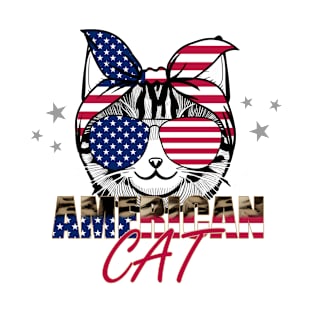 American Cat T-Shirt