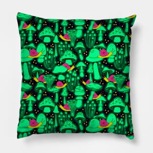 Glow Shrooms Pillow