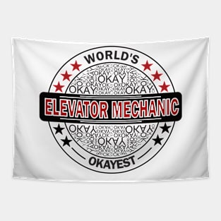 worlds okayest elevator mechanic Tapestry