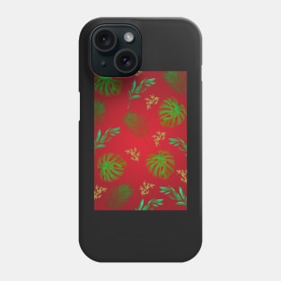 Foliage Print Phone Case