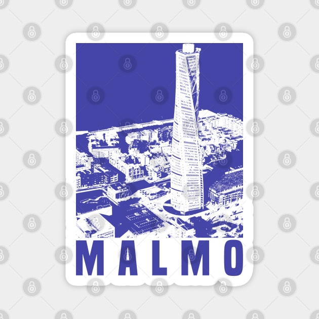 Malmo Magnet by Den Vector