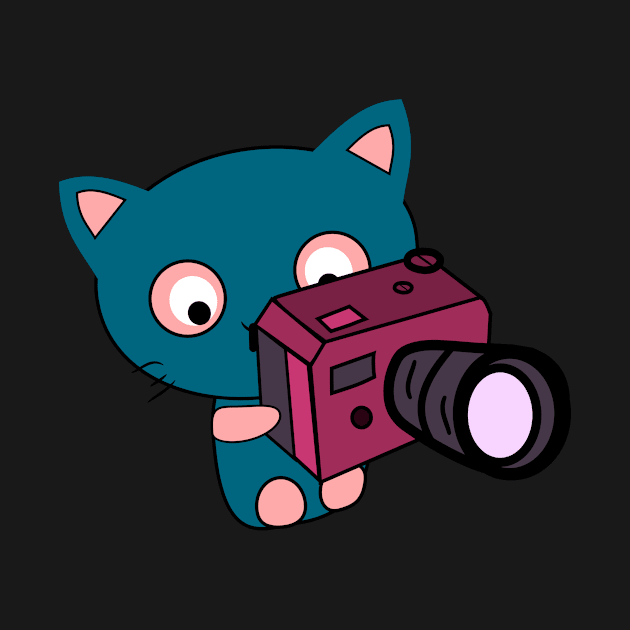 Cute kitty photographer by cocodes