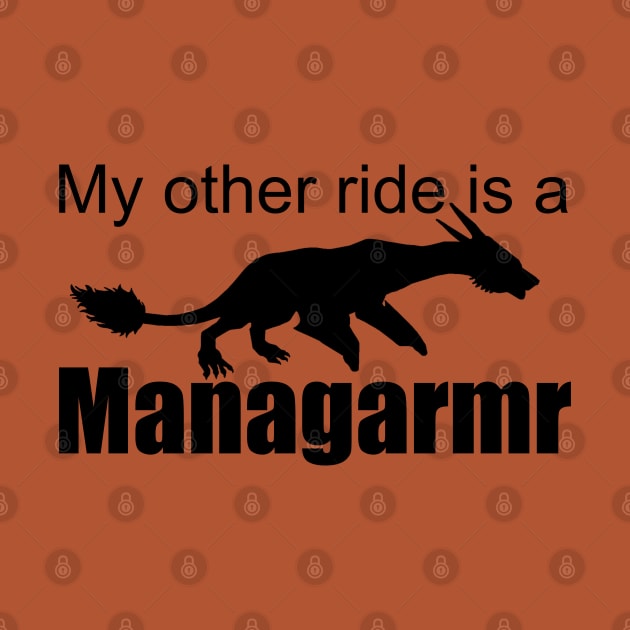 Ark Survival Evolved- My Other Ride is a Managarmr by Cactus Sands