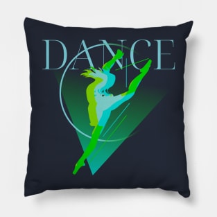 Dance Ballet Triangle Pillow