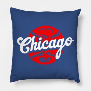 Chicago Baseball Pillow