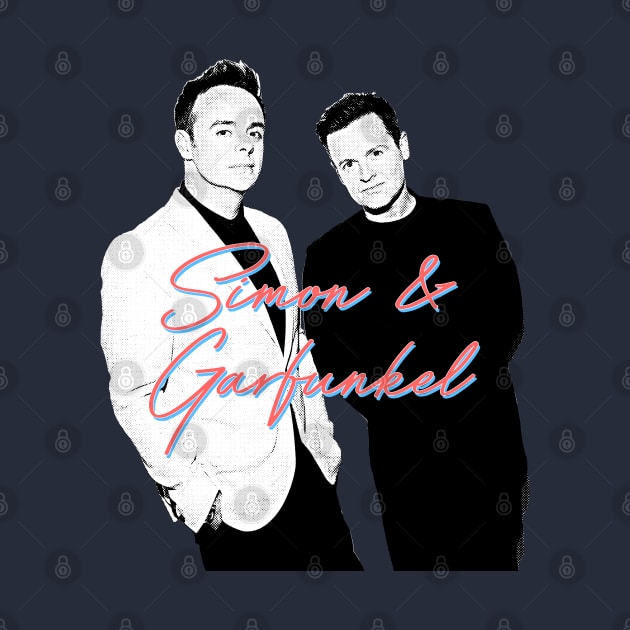 Simon & Garfunkel / Ant & Dec 80s Style Parody Design by DankFutura