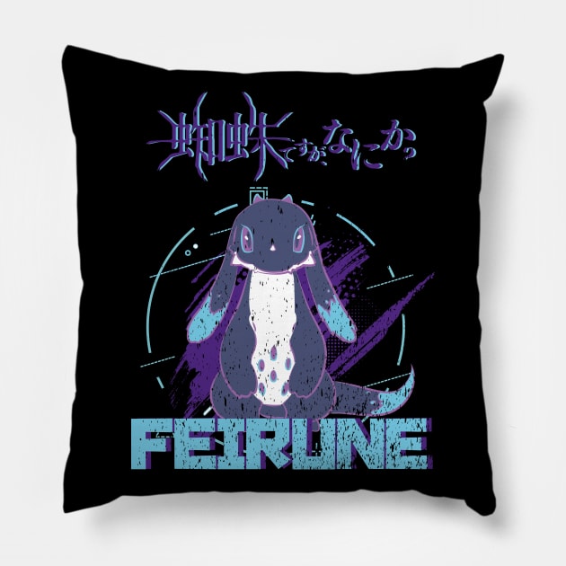 SO IM A SPIDER, SO WHAT?: FEIRUNE (GRUNGE STYLE) Pillow by FunGangStore