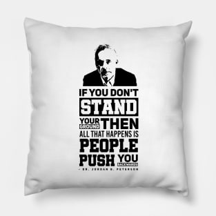 Jordan Peterson: Take a Stand Pillow