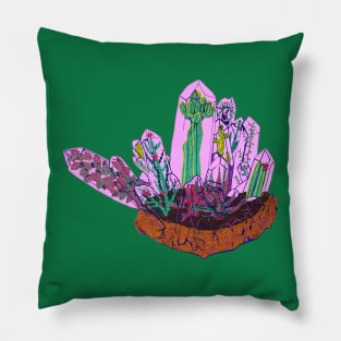 Crystal Terrarium Pillow