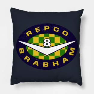 Repco Brabham Logo Retro T-Shirt Pillow