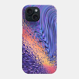 lava into ocean Phone Case