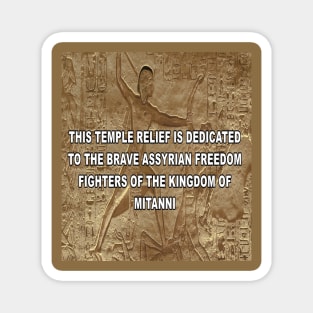 Assyrian Freedom Fighters Magnet