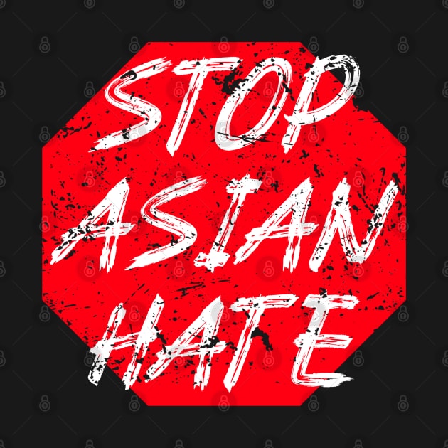 Stop Asian American Hate Crimes - Human Rights No Discrimination by DesignByAmyPort