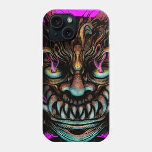 Japanese Dragon Mask Phone Case