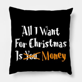 All I Want For Christmas Pillow