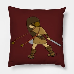 Barbara The Barbarian Pillow