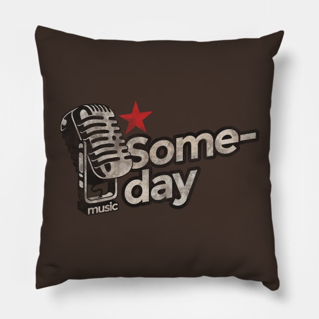 Someday - The Strokes Song Pillow by G-THE BOX