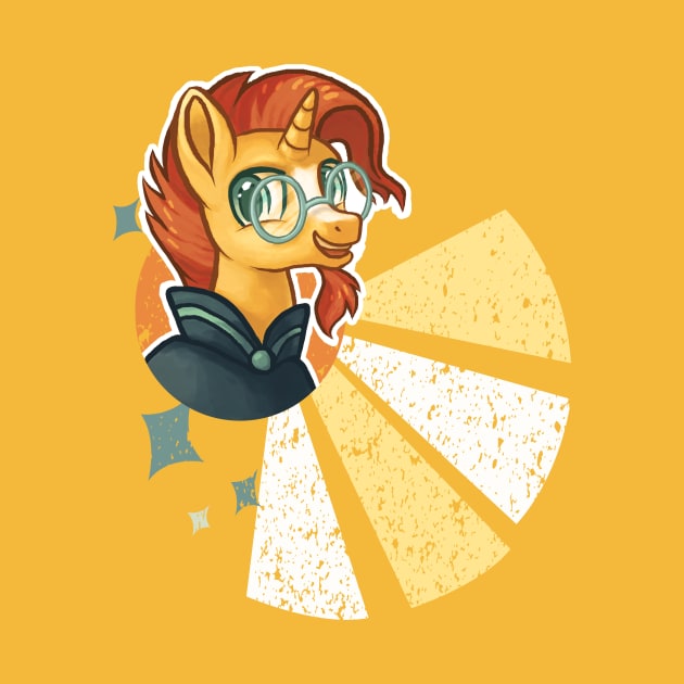 Sunburst vintage cutie mark by Drawirm