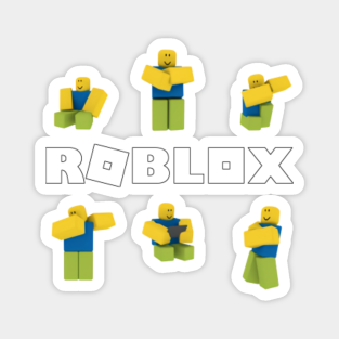 Roblox Character Head Magnets Teepublic - roblox big head noob gamer gift roblox magnet teepublic