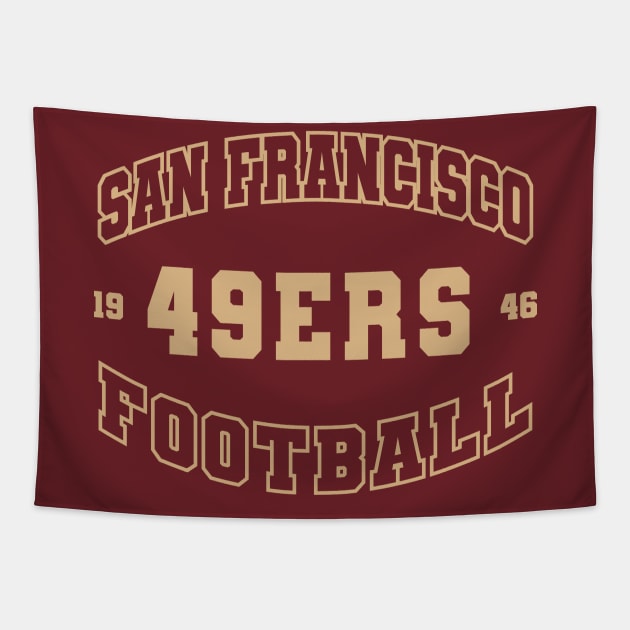 49ers Tapestry by GS