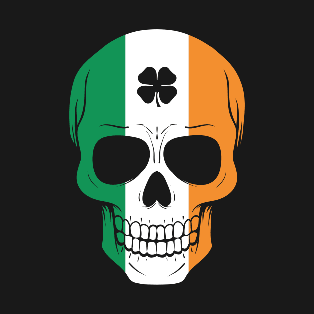 Awesome Irish Skull St. Patrick's St Patty's Day by theperfectpresents