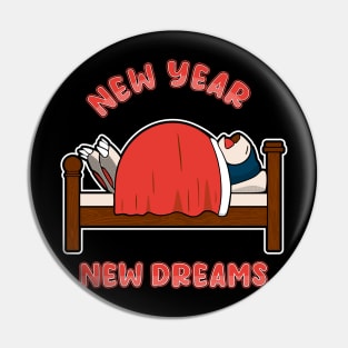 New Year New Dreams Pin