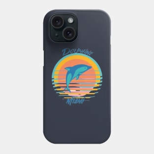 Back Miami Dolphins Phone Case