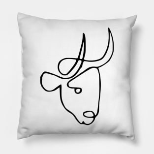 Picasso's Bull Pillow