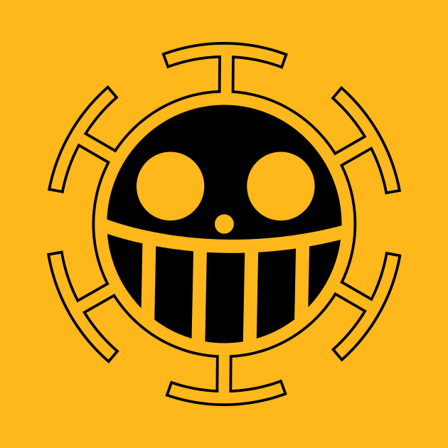 Heart Pirates Jolly Roger by onepiecechibiproject