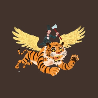 Abe Lincoln Flies A Tiger T-Shirt