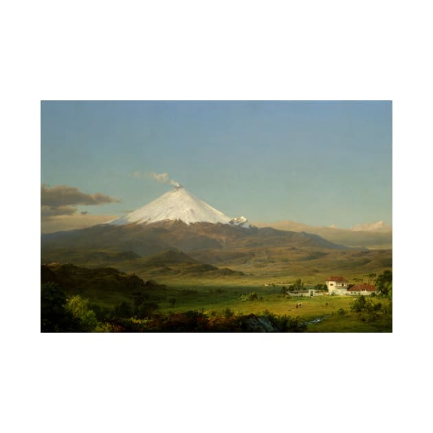 Cotopaxi by Frederic Edwin Church by Classic Art Stall