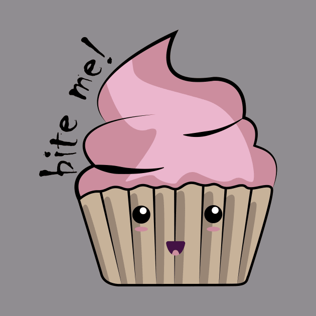 Bite me cupcake by Tutty Smutty Cakes