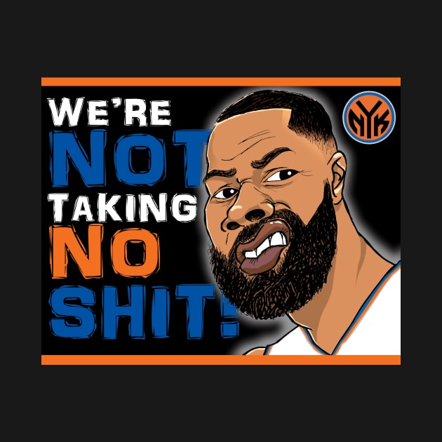 Knicks Taking No Shit by Cards By Harris