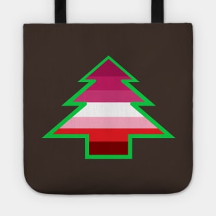 Lesbian Pride: Christmas Tree Tote