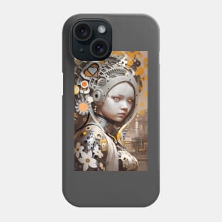 third shift girl at the coal plant Phone Case