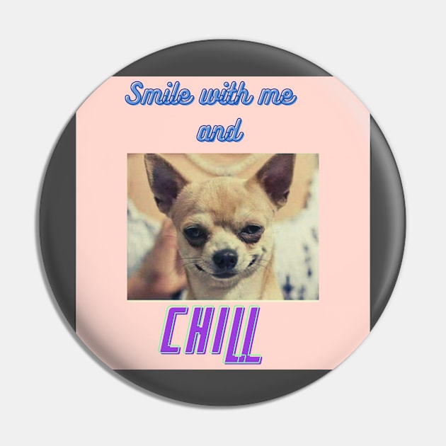 Smiling and chilling Pin by Momemmer