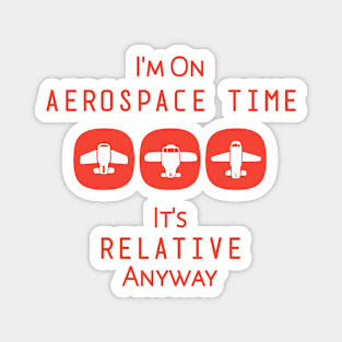 In the Realm of Airplanes: My Aerospace Chronicles Magnet