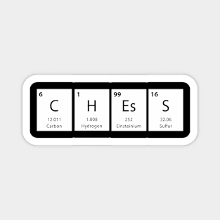 Chess T Chess Periodic Table Magnet